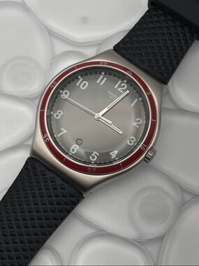 Swatch Watch - YWS417 - RED WHEEL